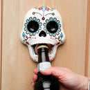 Wallmount Skull Bottle Opener - Sugar Skull