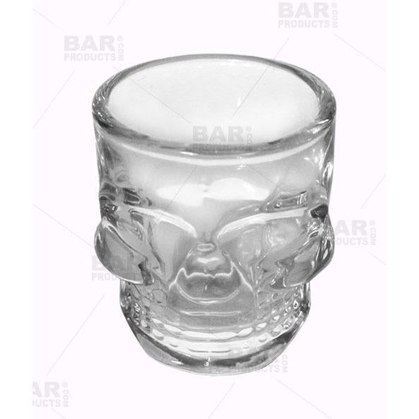 BarConic® Skull Shot Glass - 1.5oz - Top View