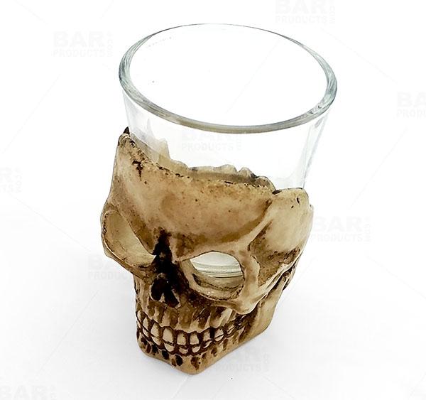 BarConic® Ceramic Skull Shot Glass - 2oz