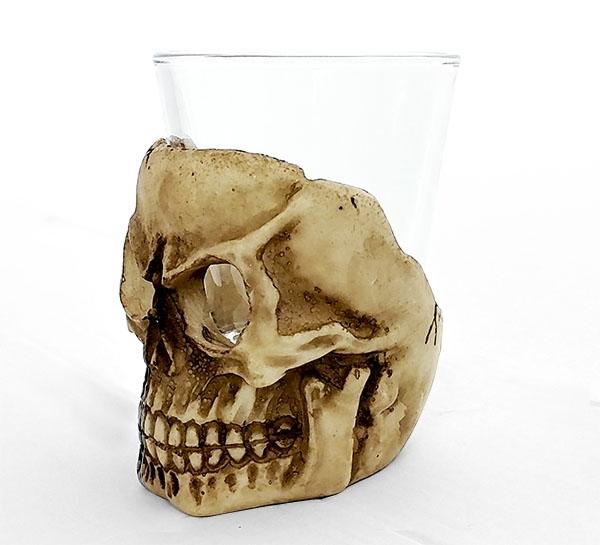 BarConic® Ceramic Skull Shot Glass - 2oz