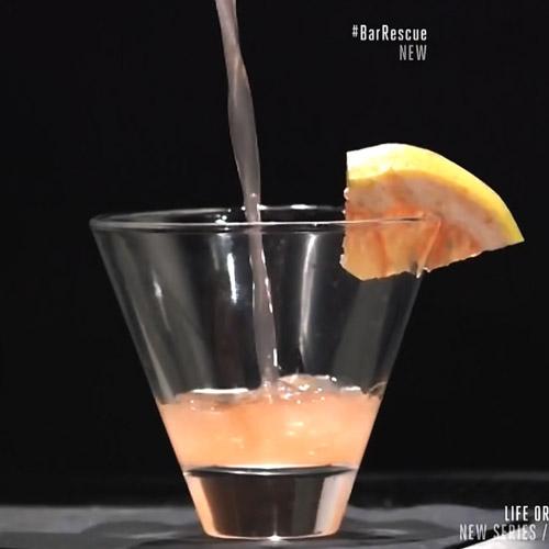 8oz Barconic® Stemless Cocktail Glass as seen on Bar Rescue