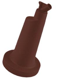 Juice Pourers - Spout and Neck Combo - Brown
