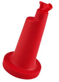 Juice Pourers - Spout and Neck Combo - Red