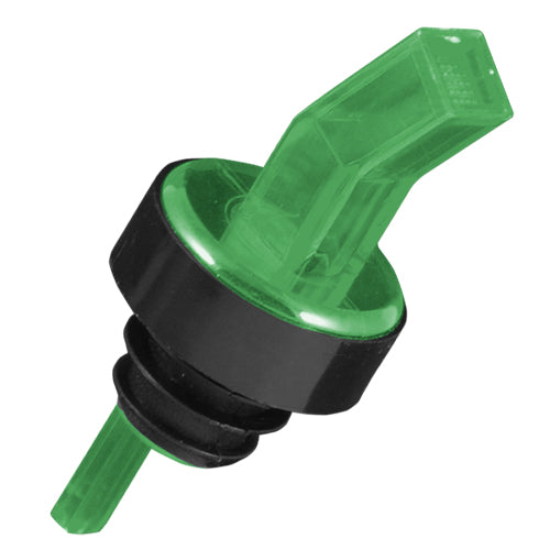 Square Tip Screened Pourer - Green