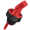 Square Tip Screened Pourer - Red 