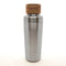 Stainless Steel 3 Piece Cocktail Shaker w/ Wood Cap - 26oz