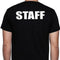 Staff T-Shirt, Full - Back