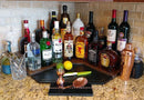 Counter Caddies™ - Stained Finish - Liquor/Wine Bottle Display