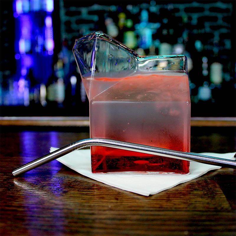 BarConic® Stainless Steel Curved Cocktail Straw