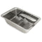 Large Stainless Steel Ice Cube Tray - Retro Style