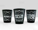 BarConic® Black Shot Glasses - Multiple Designs - 1.75 oz