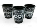 BarConic® Black Shot Glasses - Multiple Designs - 1.75 oz