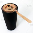 BarConic® Long Ridged Handle No Prong Strainer - Copper