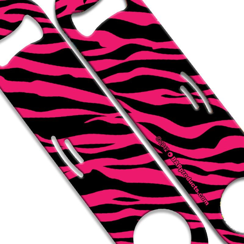 Hot Pink Zebra StrainBlade® Opener – Bar Supplies