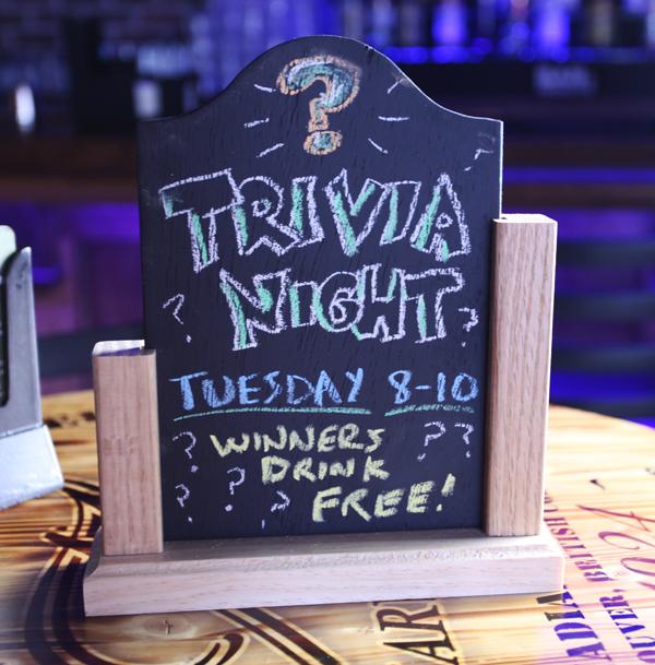 Tabletop Sign with Removable Chalkboard – Bar Supplies