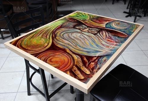 The Wizard 24" x 30" Wooden Table Top - Two Types Available