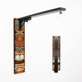 Wall Mounted Folding Ring Toss - Tiki Totem - Colored