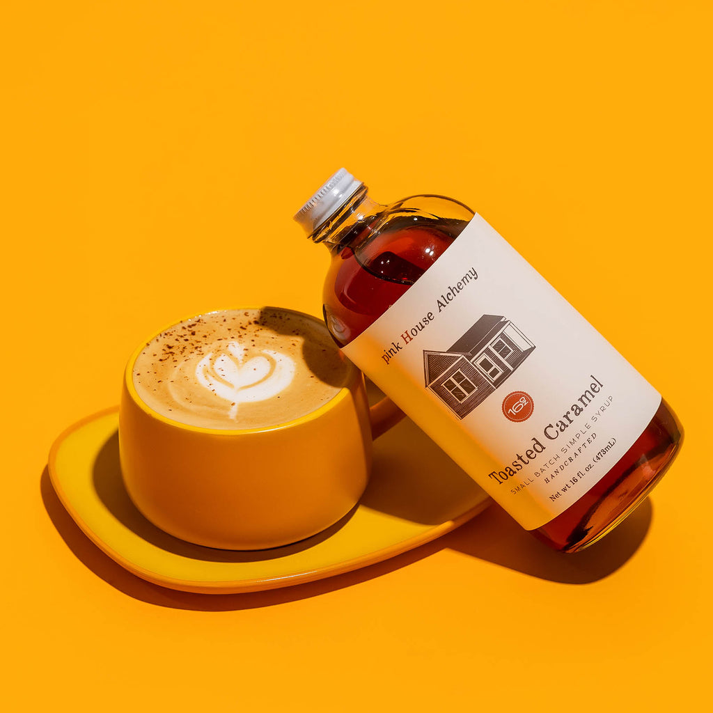 Handcrafted Syrups Pink House Alchemy Flavor options Bar Supplies