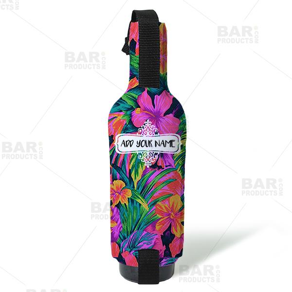 cooler-wine-bottle-floral-tropical