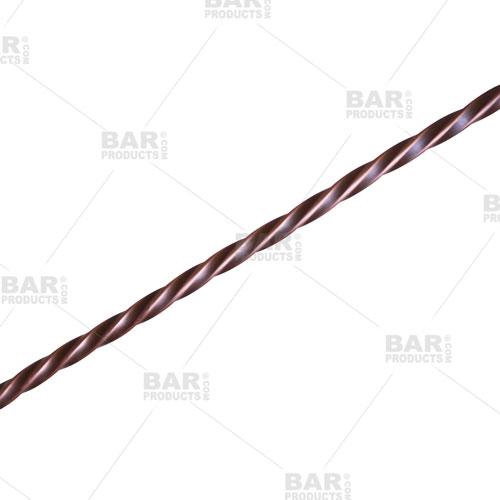 BarConic® Copper Bar Spoon with Disk - Twisted Stem
