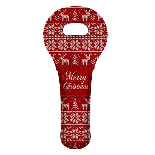 Ugly Christmas Sweater Series Wine Totes Several Design Options