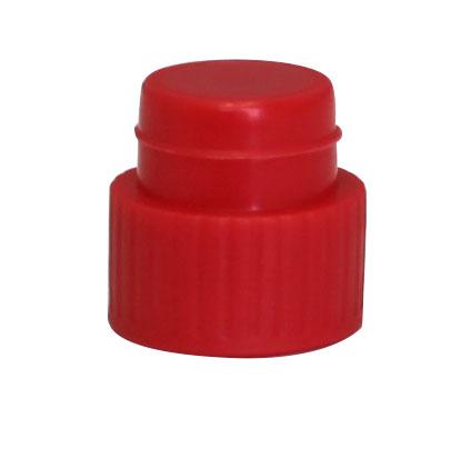 BarConic® Universal Test Tube Cap - RED (Bag of 100)