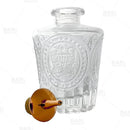 BarConic® Antique Bitters Bottle w/ Copper Plated Dasher Cork - 4 oz