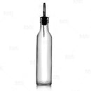BarConic® Antique Oil - Vinegar - Mixer Square Glass Bottle - 8oz