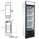 Single Swing Glass Door Refrigerator - 23 CU. FT.