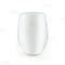  Wine Glass - Stemless - White - 12 Ounce - Pack of 6