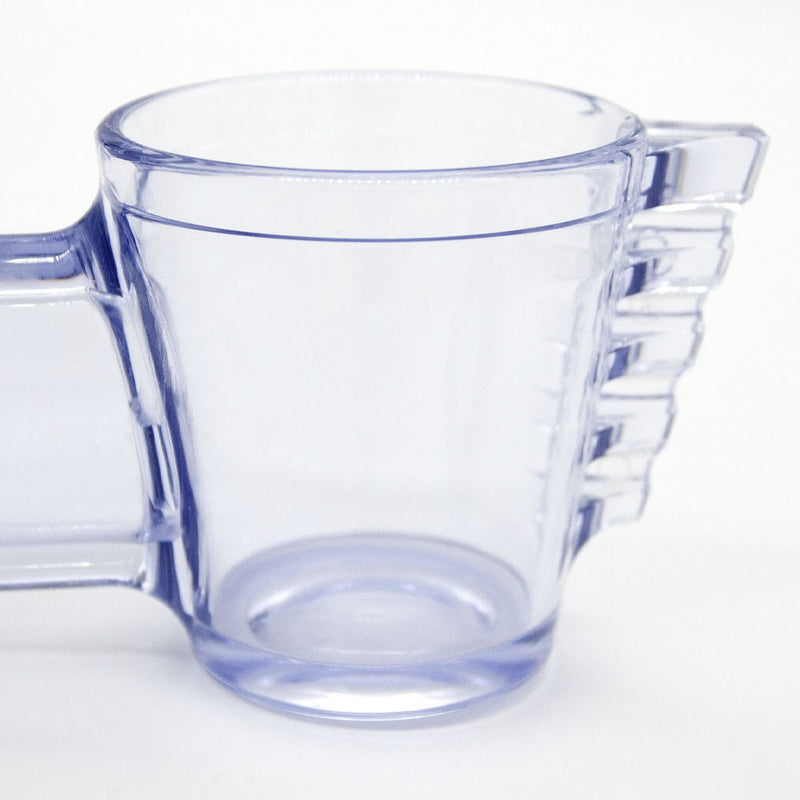 Coffee Cup Glass Single Layer Glass Mug, Tall Funnel Clear Glasses