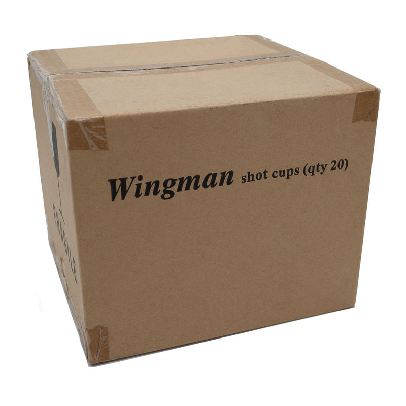 Wingman Shot Glass™ - 2-Part Tandem Shot Glass 20 Pack Case