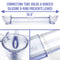 Wingman Shot Glass™ - 2-Part Tandem Shot Glass Size Reservoir Tube Silicone O-Ring