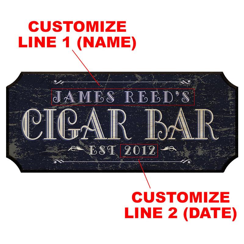 Personalised Beer & Whiskey Bar Plaque – Wooden Hanging Sign, Rustic Black Finish
