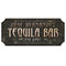 CUSTOMIZABLE Wood Plaque Sign - TEQUILA BAR - Color Options