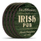 Customizable Wooden Coasters - Irish Theme - Round - Set of 4