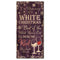 CUSTOMIZABLE Large Wooden Bar Sign - WHITE CHRISTMAS - 11 3/4" x 23 3/4"