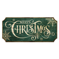 Merry Christmas Wooden Christmas Sign - Color Options