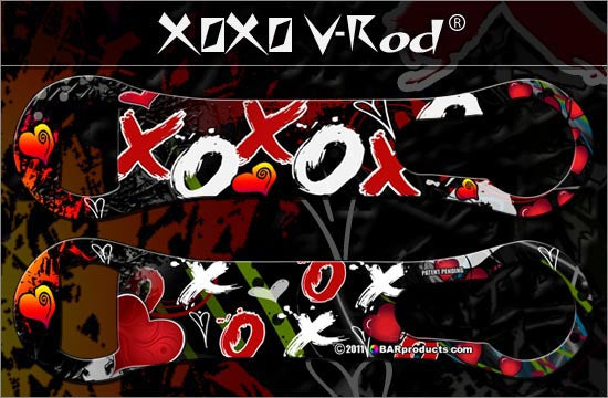 Kolorcoat V-Rod Bottle Opener - XOXO