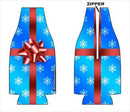Zipper Bottle Coozie - Christmas Gift - Layout