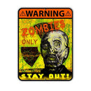 Kolorcoat™ Metal Bar Signs - Zombie - 9"x12"
